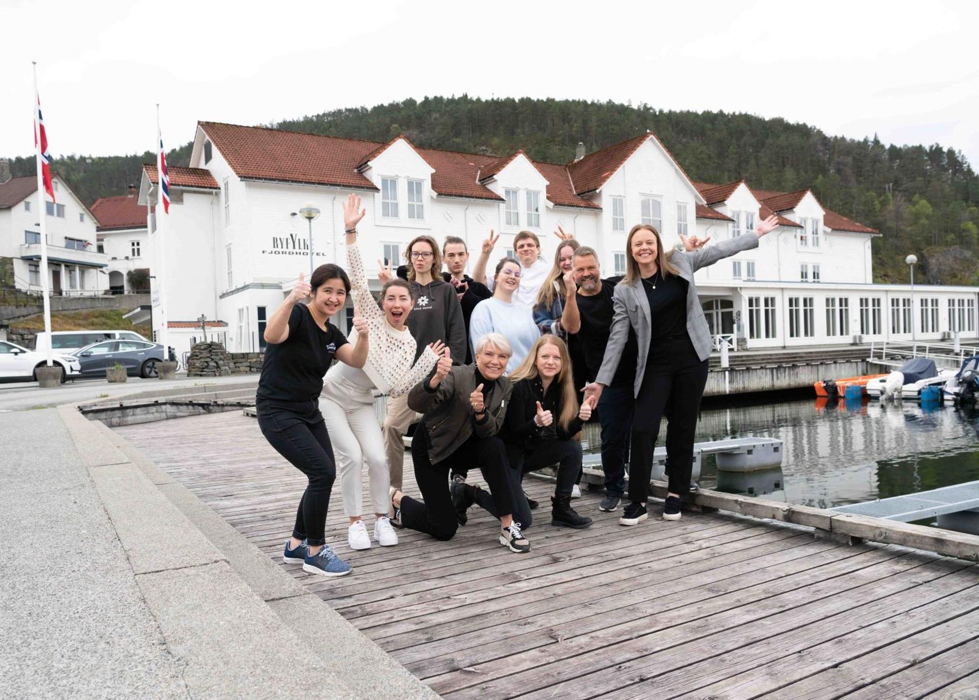 Ryfylke Fjordhotel Sand  Exteriér fotografie